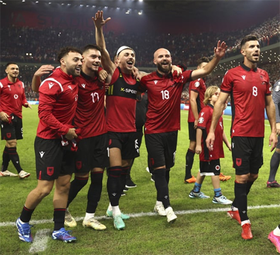 阿尔巴尼亚队在欧预赛中不遗余力,实力有增 阿尔巴尼亚队在欧预赛中不遗余力,实力有增