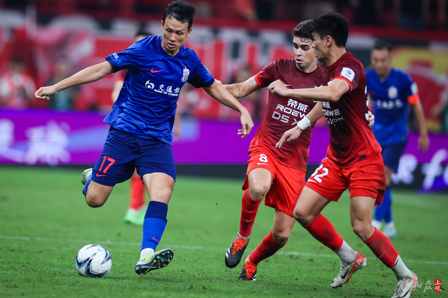 申花上海大战：申花不敌上港